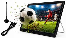 Nešiojamas televizorius automobiliui 10" 12V/24V/230V DVB-T2