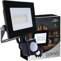 LED prožektorius su judesio jutikliu DORAN 10W 4000K 735lm IP65 EDO