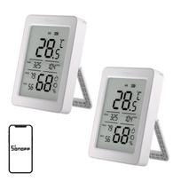 SONOFF ZigBee SNZB-02DR2 Temperature and Humidity Sensor, 2-Pack