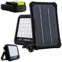 Nešiojama saulės LED dirbtuvių lempa 300W 6Ah USB-C