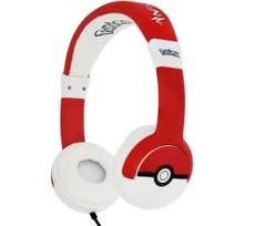 Vaikiškos OTL Technologies Pokemon Pokeball ausinės ant ausų
