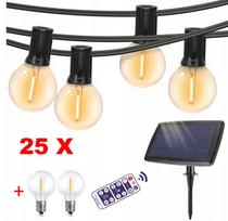 Saulės girlianda GARDEN LIGHTS 25 vnt. su nuotolinio valdymo pultais