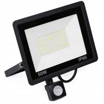 Halogeninis LED prožektorius su judesio jutikliu 50W IP66 6000LM