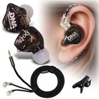 In-ear ausinės IEM monitoriai, 2-pin nuimamas laidas, 3,5 mm