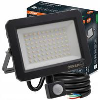 LED prožektorius su judesio jutikliu 50W 5500lm 4000K IP65