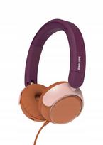 Vaikiškos laidinės ausinės Philips TAK2000MP, violetinės