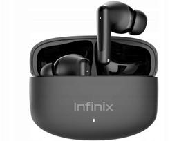 Ausinės į ausis INFINIX XBuds NC XE28 ANC, juodos, atsparios vandeniui