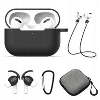 5-in-1 dėklų ir kabliuko rinkinys AirPods Pro Gen 2/Gen 1 ausinėms