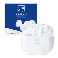Belaidės į ausis įkišamos ausinės 3mk Accessories LifePods White