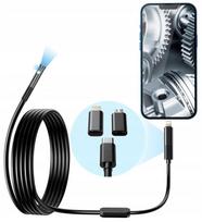 Endoskopinė inspekcinė kamera W300 2x FullHD Dual WiFi 8mm 2m