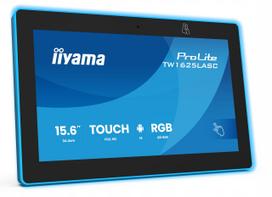 Jutiklinis monitorius iiyama TW1625LASC-B3PNR 15,6", Android 14, PoE, mikrofonas
