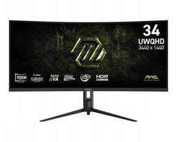 Monitorius MSI MAG 342CQRF E20 34" 3440 x 1440 px