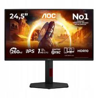 Monitorius AOC 24,5" 25G4ZR Fast IPS FHD 240Hz 2xHDMI DP