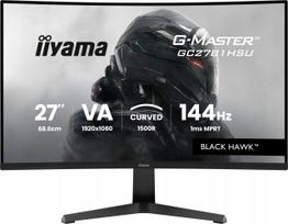 Lenktas monitorius iiyama G-MASTER Black Hawk GC2781HSU-B1 27" FHD