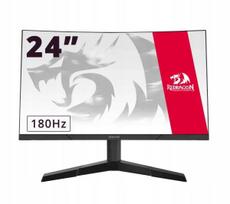 Monitorius Redragon PEARL II GM24G3C 23.6'' Full HD VA 180Hz 4ms lenktas