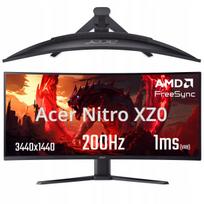 Monitorius Acer Nitro XZ340CUR X2 34" UWQHD 200Hz VA lenktas HDR HDMI 2.1