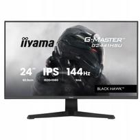 Monitorius 24" iiyama G-Master G2441HSU-B1 FHD IPS LED 144Hz 1ms HDMI DP VESA