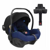 Automobilinė kėdutė Pixel PRO 2.0 C NAVY su Isofix Dock 2 baze