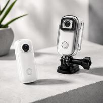 Sportinė 4K WiFi kamera, atspari vandeniui 30 m, su vaizdo stabilizacija