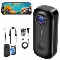 Magnetinė mini sporto kamera 1080P su Wi-Fi, naktiniu matymu, 64 x 28 x 20 mm