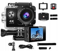 Sportinė 4K veiksmo kamera, atspari vandeniui, su Wi-Fi