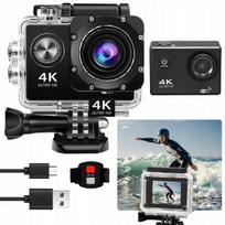 Sportinė kamera ULTRA HD 4K WIFI, atspari vandeniui 30 m