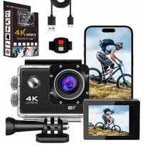Veiksmo kamera Full HD 1080P, atspari vandeniui, su rankena