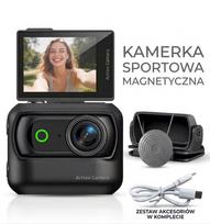Mini kamera LK-018 1080P WiFi su 2" ekranu ir magnetine stotele