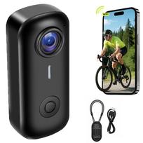 Mini dviračio kamera su plataus kampo 1080P Wi-Fi, judesio ir garso aptikimu