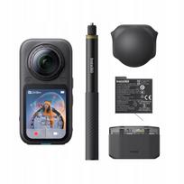 Veiksmo kamera Insta360 X6, 360°, 4K/8K, 50 kadrų/s, AI, juoda, Essentials rinkinys
