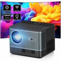 Projektorius HDeye I20 4K, 9000LM, 1080P, WiFi 6, Bluetooth 5.0, Android TV