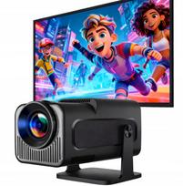 Nešiojamas 4K LED projektorius su Android, WIFI ir garsiakalbiu