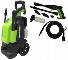 Aukšto slėgio plovimo įrenginys GREENWORKS 120 bar 1500W 400 l/h