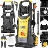 Aukšto slėgio plovimo įrenginys STANLEY 2500W aliuminio siurblys 300BAR 8m žarnos ritė