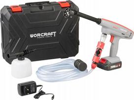 Aukšto slėgio plovimo pistoletas WORCRAFT CPC-S20LIEM, 2.0Ah baterija