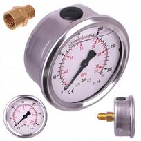 Slėgio manometras 63 mm 1/4" skalbimo įrenginiui KARCHER HD HDS 1290