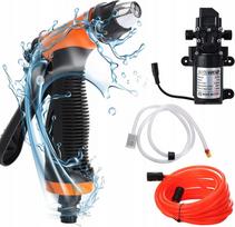 Automobilio plovimo pistoletas su elektrine pompa 12V