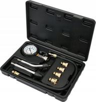 Kompresijos matuoklis Yato YT-73022 benzininiam varikliui su 4 adapteriais