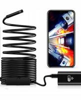 Endoskopinė inspekcinė kamera USB C, Full HD 1944p, 8mm, 5m, WiFi programėlė