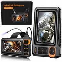 Endoskopinė laidinė inspekcinė kamera 8 LED LCD 4,3'' IP67