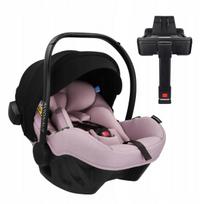 Automobilinė kėdutė Pixel PRO 2.0 C PINK su Isofix Dock 2 PINK baze