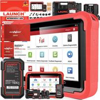 Diagnostikos įrenginys LAUNCH X431 PROS V 5.0 su 2 lagaminais, raudonas, 2 metų aktyvacija