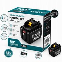 Akumuliatorius 18V 6.0Ah LXT, tinka Makita BL1860B BL1850