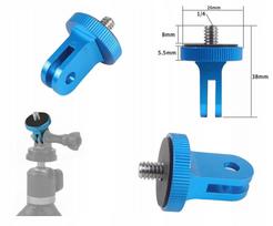 Aliumininis adapteris 1/4 Insta360 Quad kamerai, sportui ir vlogams