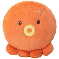 Cute Seal Plush Toy Marine Life Pillow Octopus Clown Fish Sleeping Cushion Doll Girl Birthday Gift About 40-45cm (see details page) orange