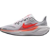 Nike Air Zoom Pegasus 41 GS White Magic Ember Kids Sneakers Grey Black Bright-Crimson FN5041-105 36.5 white