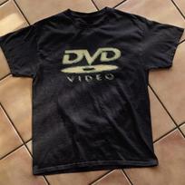 Funny Retro Graphic DVD VIDEO Logo Print TShirt Unisexs Clothing Women Casual Streetwear Style Top 2026 Summer New T Shirt S