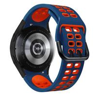 Silicone Strap For Samsung Galaxy Watch 6 Classic 47mm 43mm/5 Pro 45mm Bracelet Galaxy Watch 7/6/5/4 44mm 40mm/4 Classic 46 42mm Galaxy Watch7 40-44mm