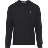 Stone Island Ss26 Crew Neck Logo Long Sleeve Solid T-Shirt Men Tops L1S152100031S0013-V0029 L