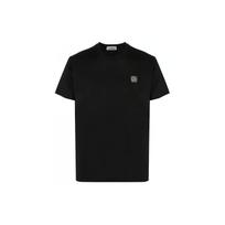 Stone Island Logo Patch T-Shirt Black Men Tops 791523757-A0029 XXL